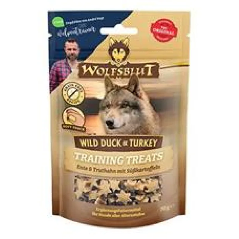 Wolfsblut Dog Training Treats Wild Duck&Turkey 70g