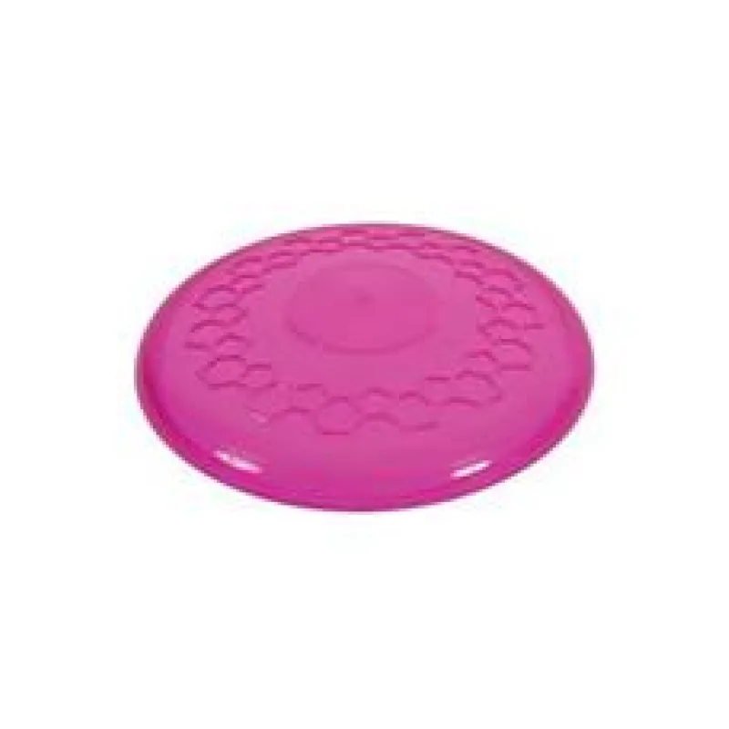 Hračka pes FRISBEE TPR POP růžová Zolux 23 cm