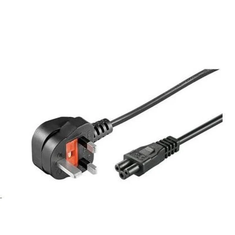 PREMIUMCORD Napájací kábel 230V/ 10A, priamy pre Veľkú Britániu, 2…