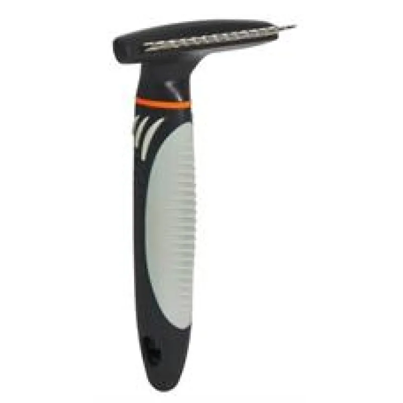 Hrablo s rotačnímy zuby,antiskluz.rukojeť 10x15cm, zuby 1,5cm 1 ks