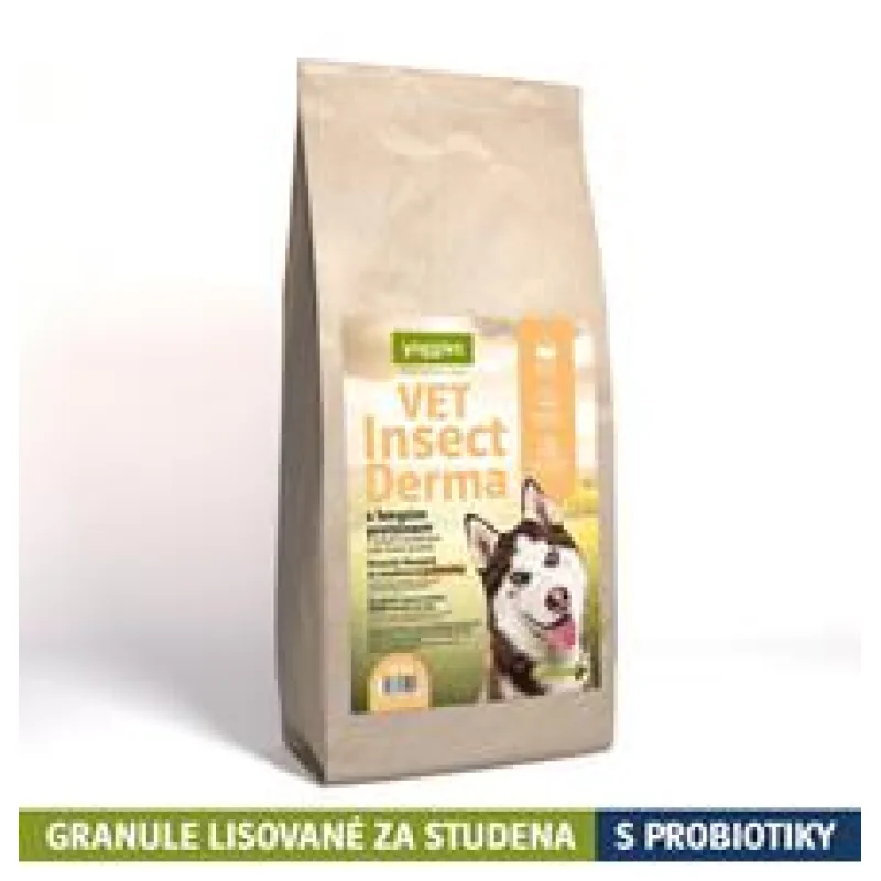 Yoggies VET Insect Derma s hmyzím proteinem, granule lisované za studena s probiotiky 2 kg
