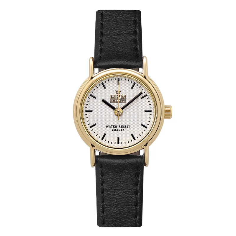 MPM Klasické dámské hodinky na prošívaném řemínku MPM Trouw - K W02M.10718.K
