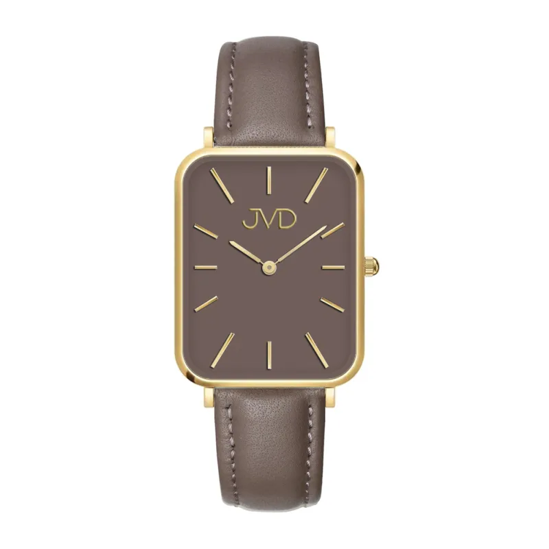 JVD Luxusní zlacené dámské elegantní nerezové ocelové hodinky JVD J-TS65