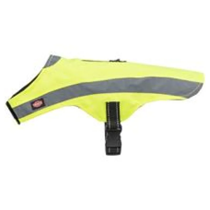 Bezpečnostní vesta, reflexní, neon žlutá XS-30cm,hruď:38-54cm