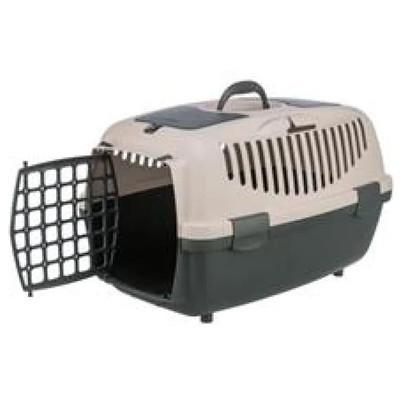 Transportní box CAPRI II 37x34x55cm max.do 8kg, tmavěšedá/tělová 1 ks