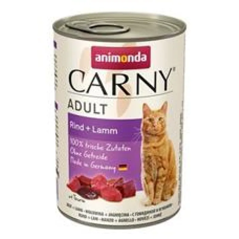 ANIMONDA konzerva CARNY Adult - hovězí, jehněčí 400 g