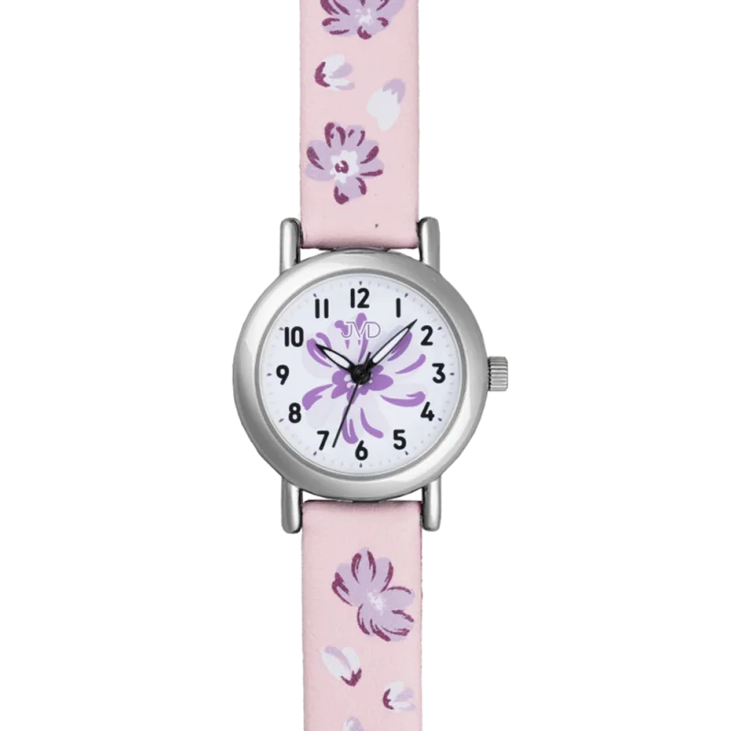 JVD Dětské náramkové dívčí krémové hodinky JVD J7226.1