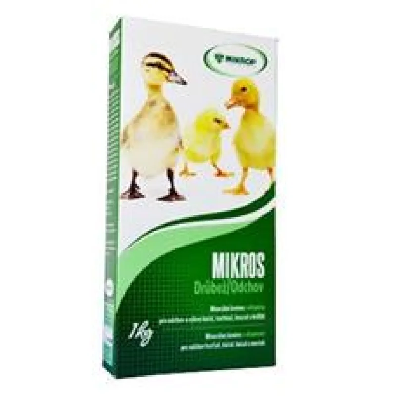 Mikros Drůbež s vitamíny plv krabička 1 kg