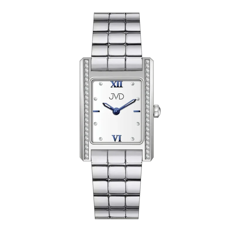 JVD Dámské hranaté náramkové elegantní šperkové hodinky JVD JG1041.1