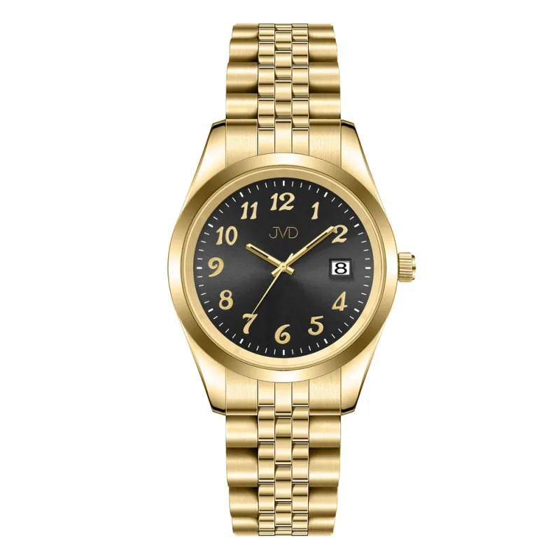 JVD Dámské zlacené módní designové hodinky JVD JZ216.3