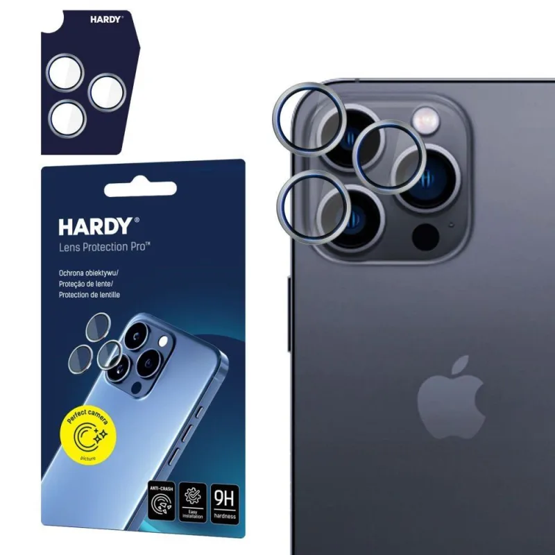 3mk Hardy Lens Protection Pro pro iPhone 16 Pro / 16 Pro Max Titanium…