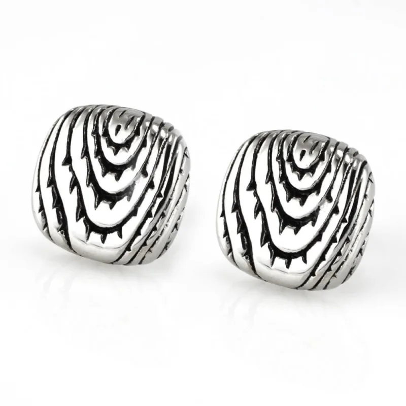 MPM Ocelové náušnice z chirurgické oceli Earrings 7931, Silver