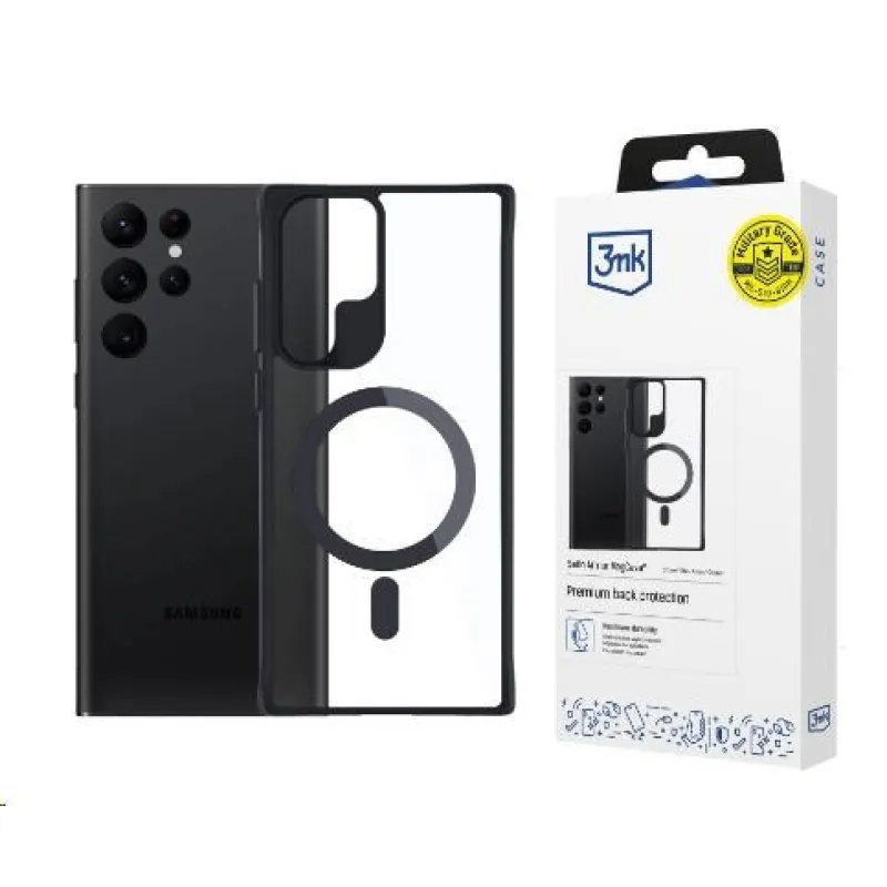 3mk ochranný kryt Satin Armor MagCase pro Samsung Galaxy S24 Ultra…