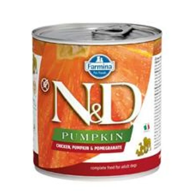 N&D DOG PUMPKIN Adult Chicken & Pomegranate 285 g + 1 ks ZDARMA