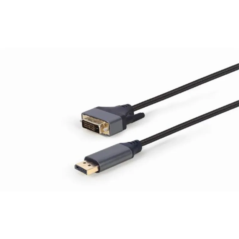 Gembird kábel DisplayPort (M) na DVI (M), Premium Series, 1.8 m CC-DPM…