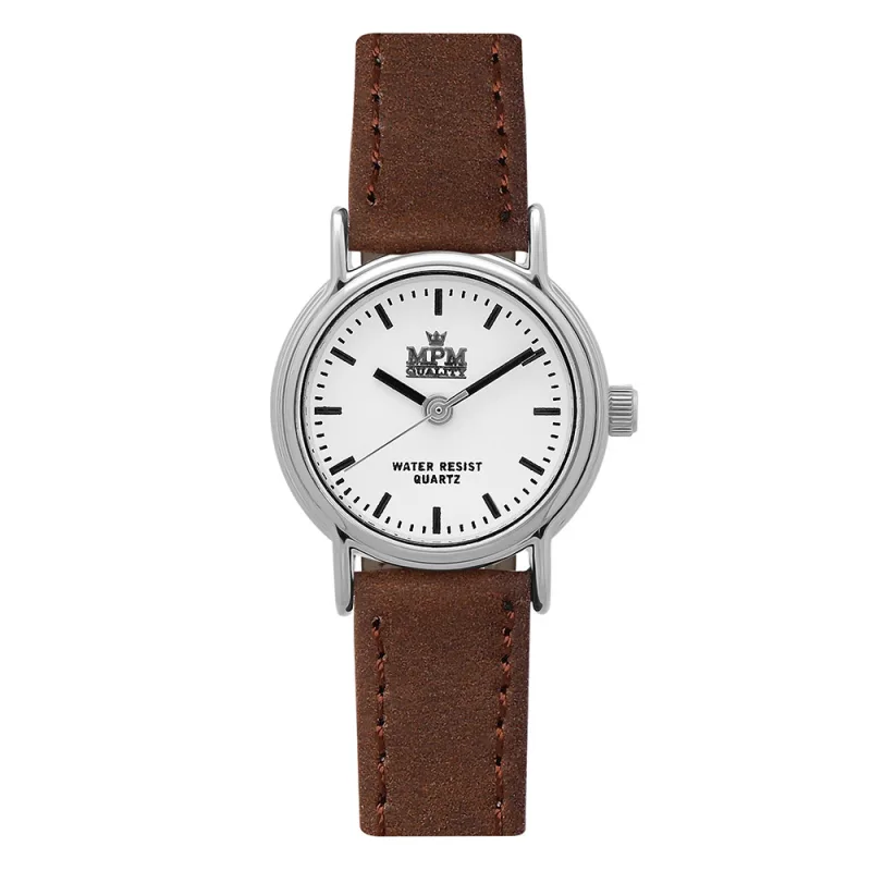 MPM Klasické dámské hodinky na prošívaném řemínku MPM Trouw - G W02M.10718.G