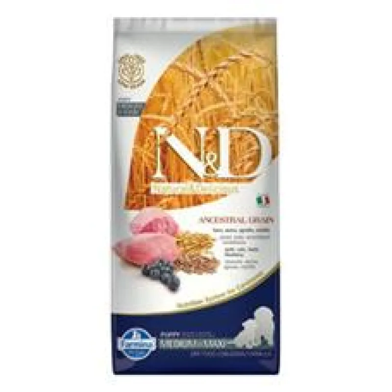 N&D LG DOG Puppy M/L Lamb & Blueberry 2,5 kg