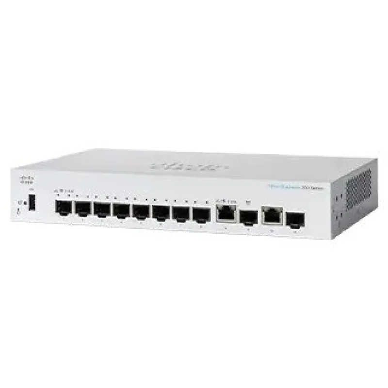 Cisco switch CBS350-8S-E-2G-EU (8xSFP, 2xGbE/ SFP combo, fanless)…