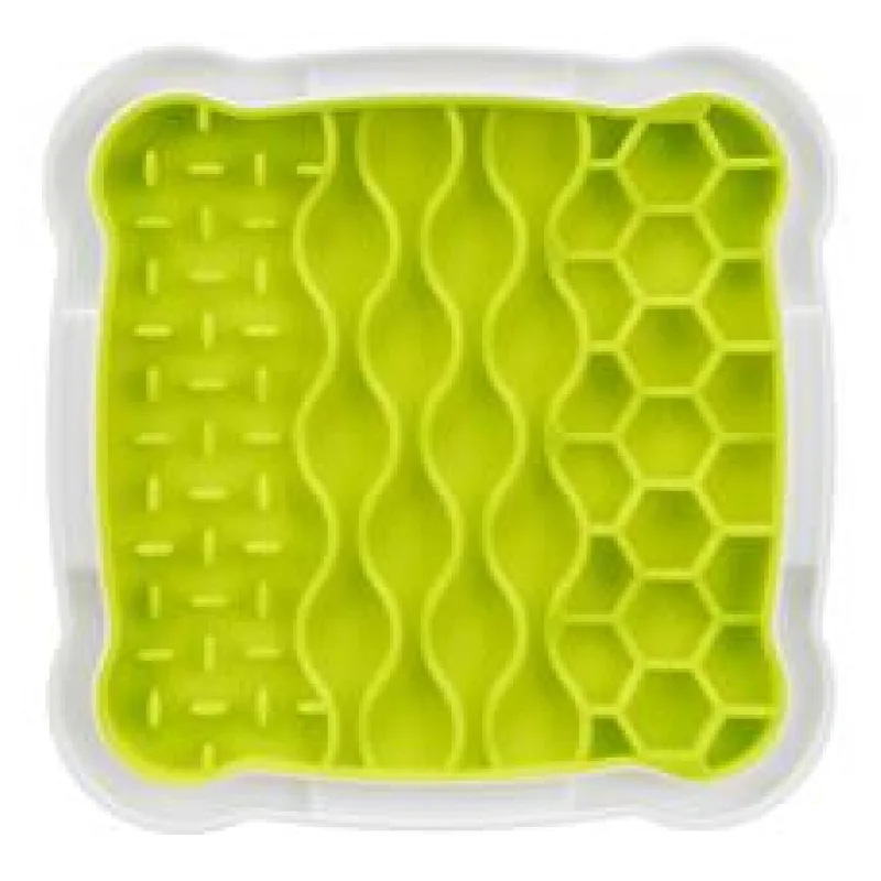 Lízací podložka na pamlsky 20 x 20 cm , TPR/PP 1 ks