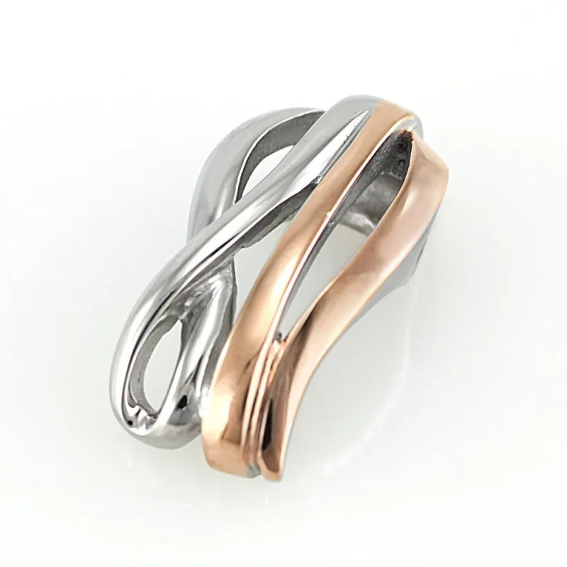 MPM Přívěsek z chirurgické oceli Pendant 7512 - Bicolor