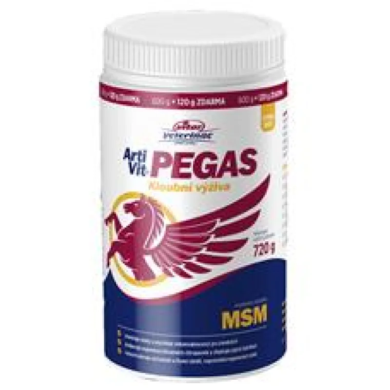 ArtiVit Pegas MSM 600g + 120g zdarma + Dárek 1 X Maxivita - šumivý vitamín C