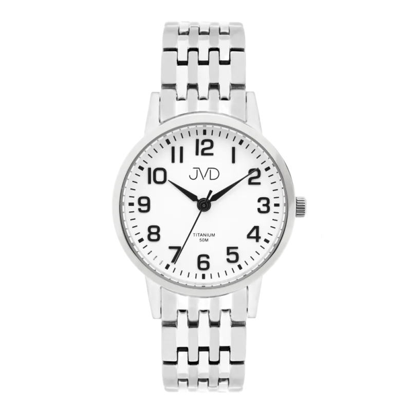 JVD Pánské námrakové titanové antialergické hodinky JVD JE5001.1
