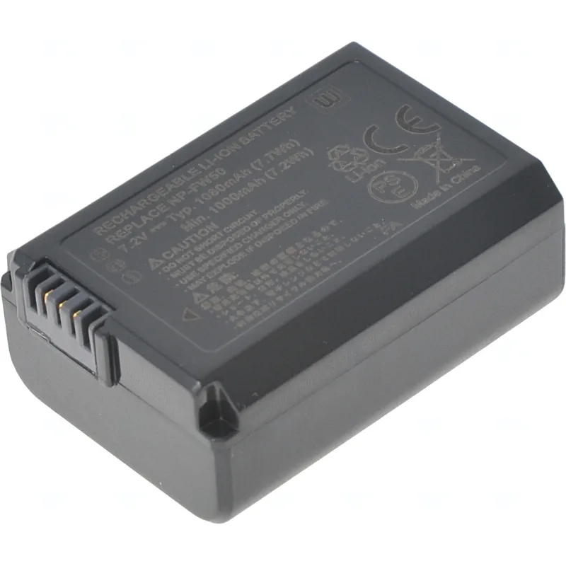 Batéria T6 power Sony NP-FW50, 1080mAh, čierna DCSO0026