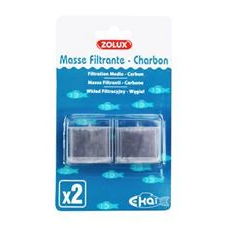 Filtr EKAI s uhlím Zolux 2 ks