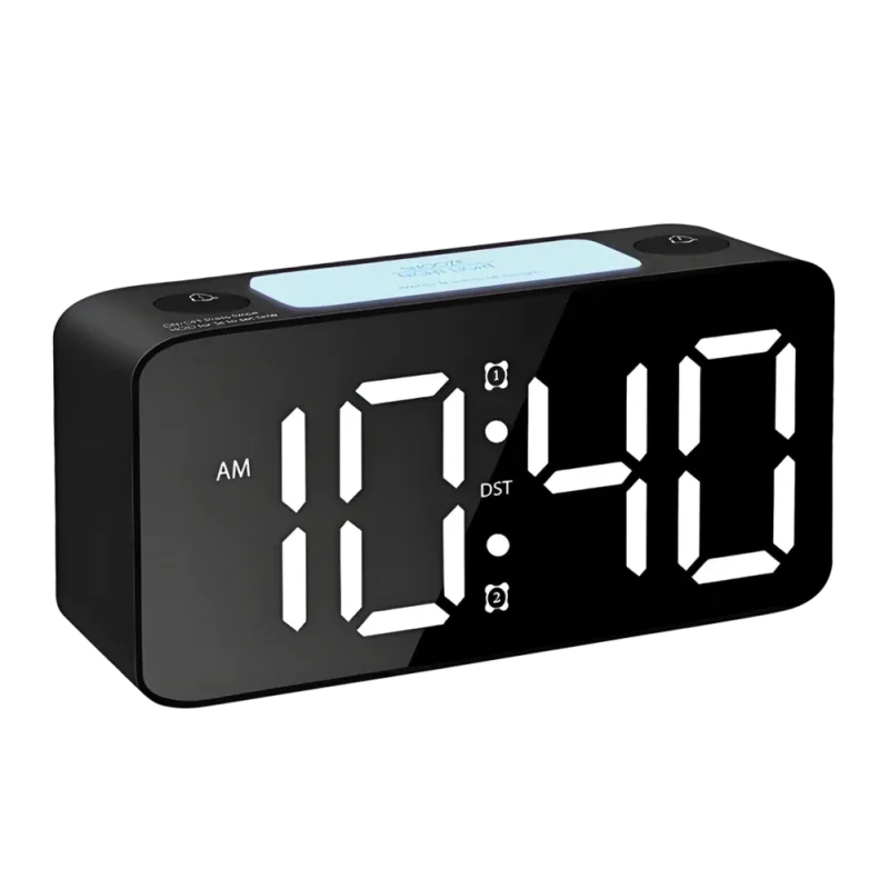 JVD Digitální svítící barevný budík JVD SB2020.3 s nastavitelnými barvami číslic