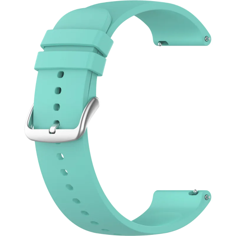 LAVVU Tyrkysový silikonový řemínek na hodinky - 20 LS00T20