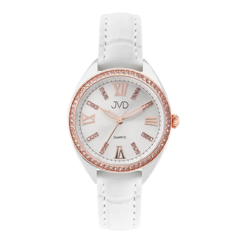 JVD Dámské rose gold náramkové hodinky JVD JG1028.2