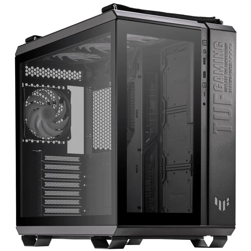ASUS case TUF GAMING GT502 PLUS, Mid Tower, průhledná bočnice, 4x…