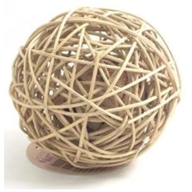 Hračka hlod. přírodní ratan koule Rosewood 15 cm