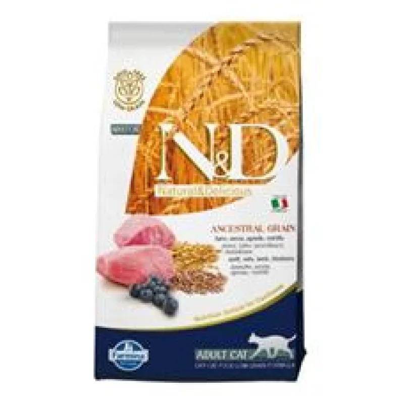 N&D LG CAT Adult Lamb & Blueberry 1,5 kg