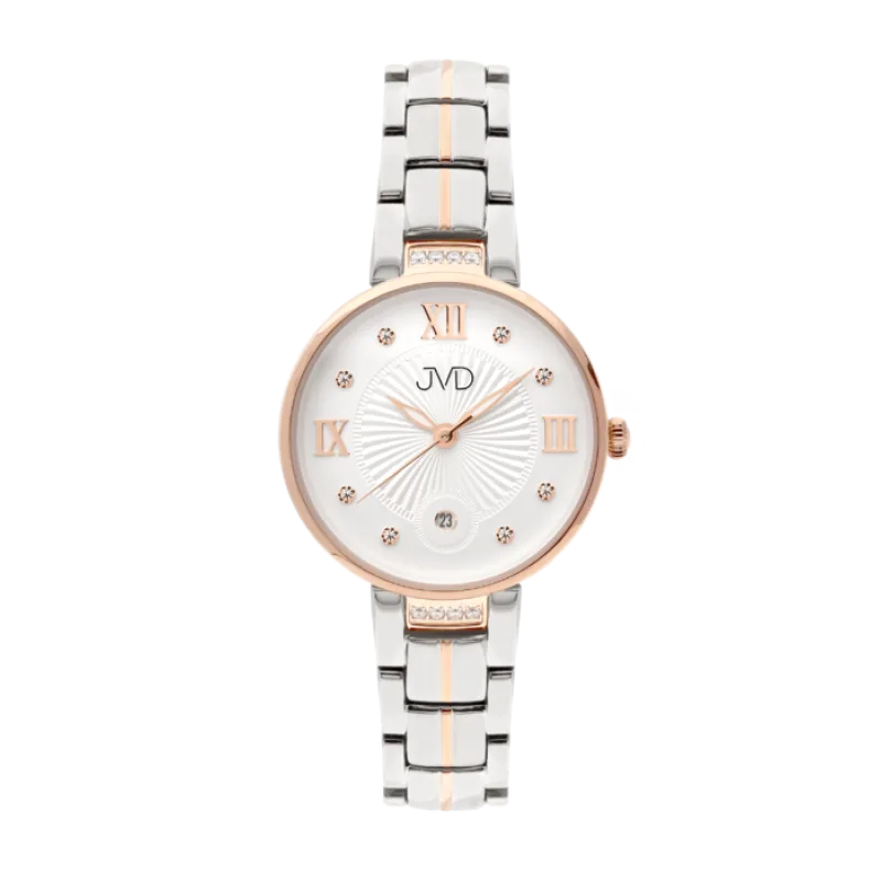 Dámské luxusní nerezové hodinky JVD JG1017.2