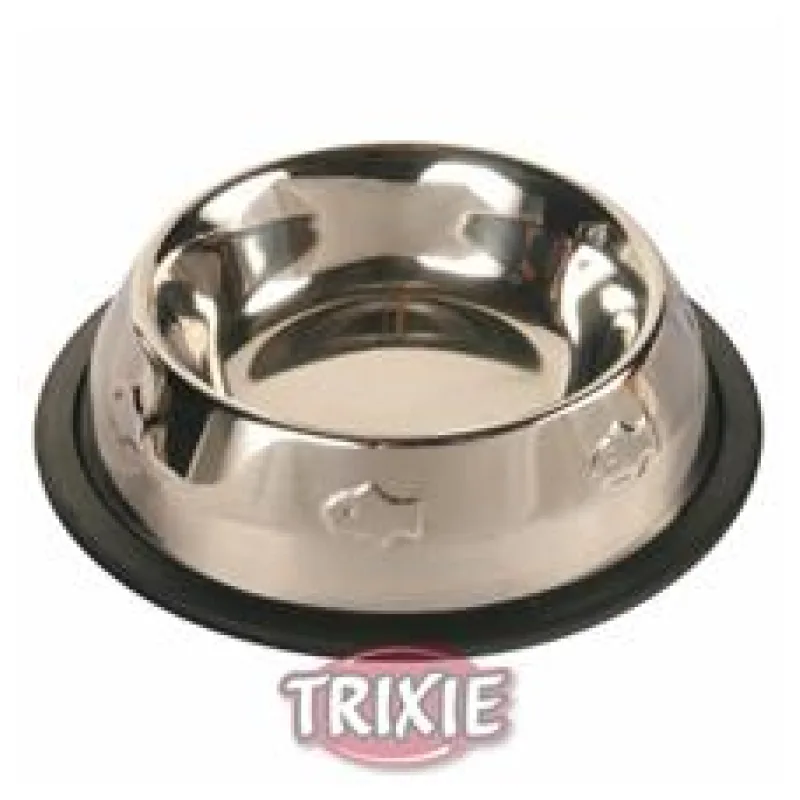 Miska nerez s gumou, motiv rybky 200 ml/ 11 cm