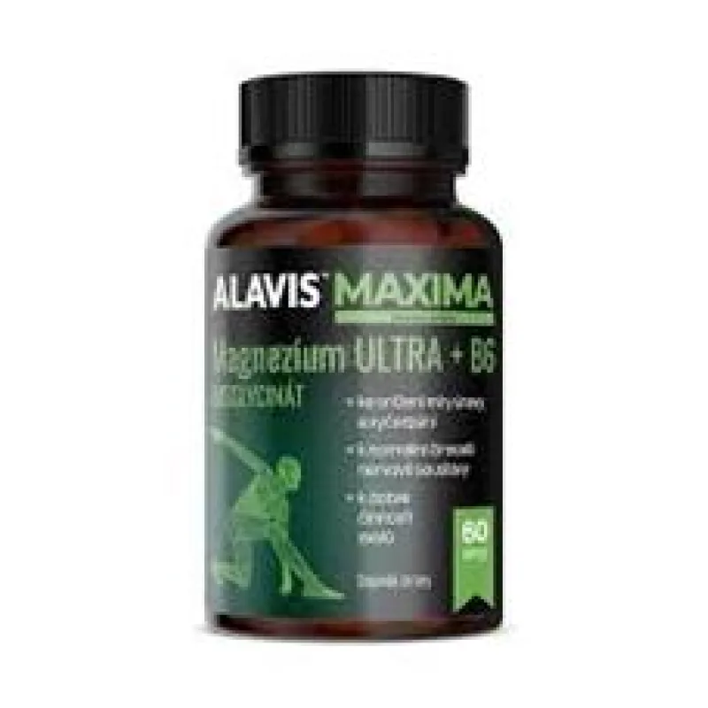 Alavis MAXIMA Magnezium ULTRA+B6 60cps