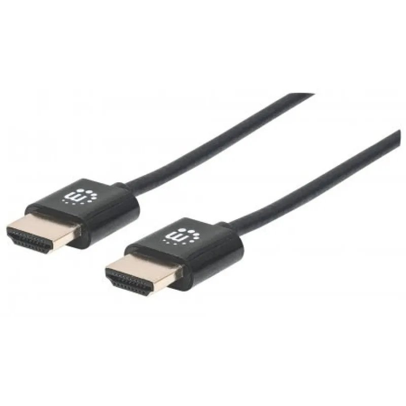 MANHATTAN Ultratenký vysokorýchlostný kábel HDMI s Ethernetom, HEC, ARC…
