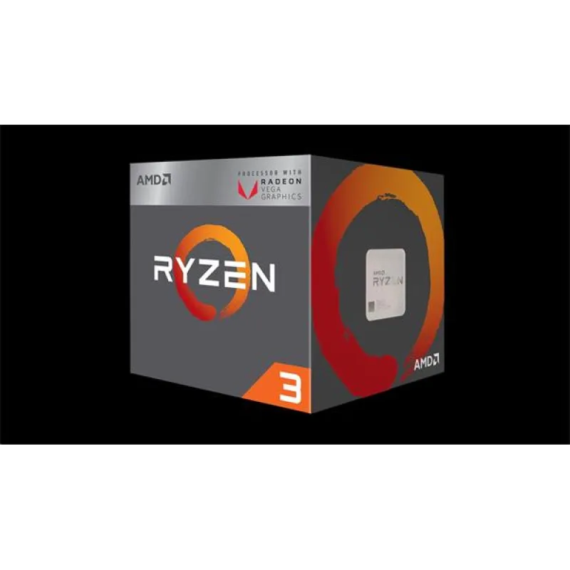 AMD, Ryzen 3 3200G, Processor BOX, soc. AM4, 65W, Radeon RX Vega 8…