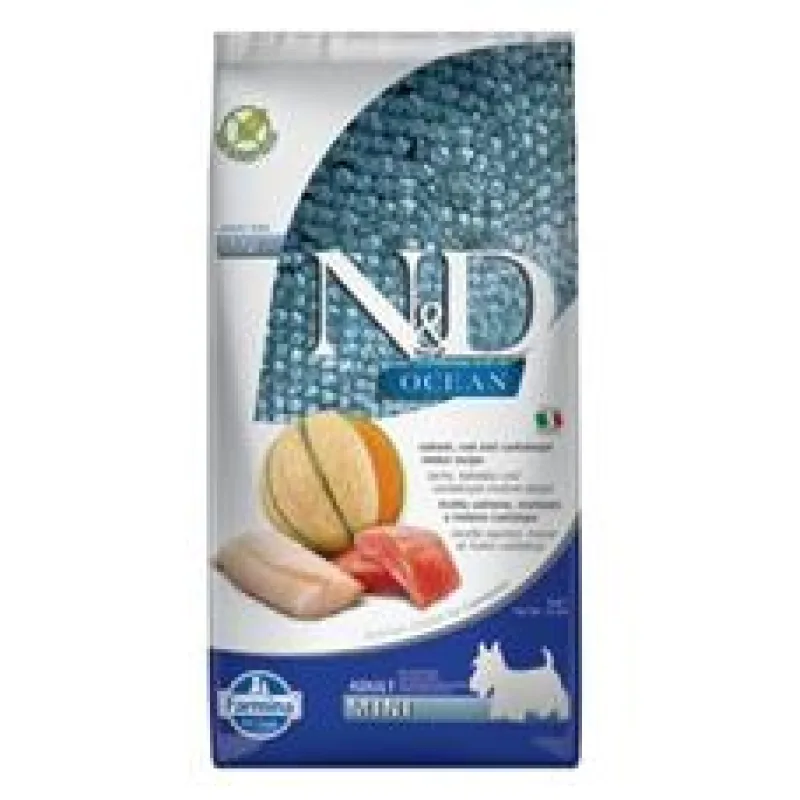 N&D OCEAN DOG Adult Mini Salmon & Cod & Melon 800 g