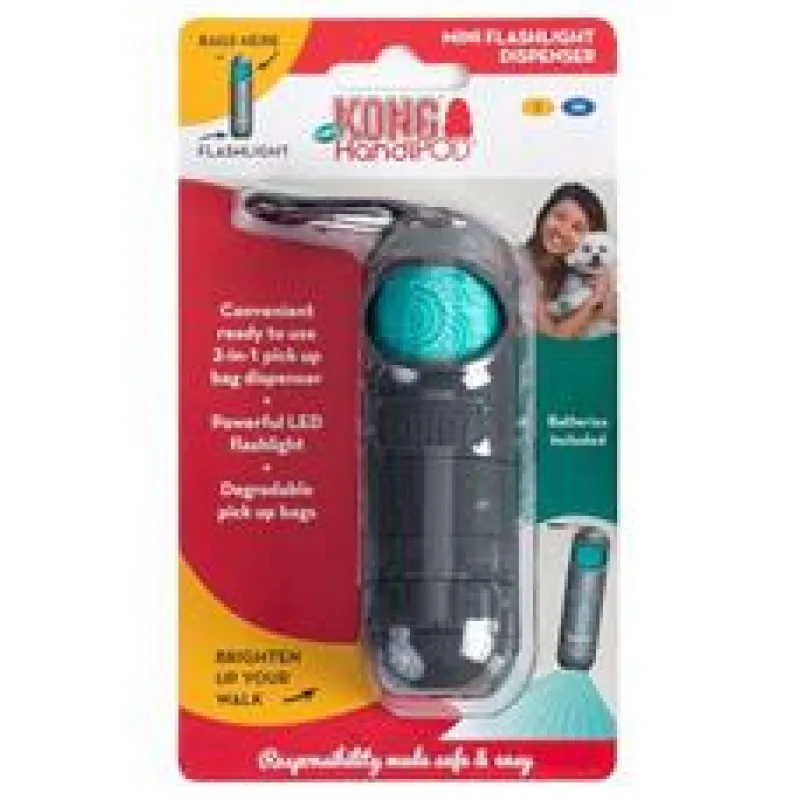 HandiPOD mini zásobník na sáčky + baterka Kong 1 set