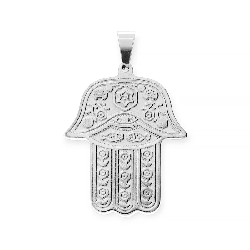 MPM Ocelový nerezový přívěsek 70249 - stříbrné barvy SPD.70249