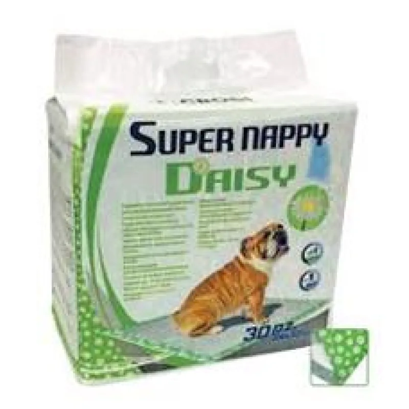 Návyková podložka Super Nappy Sedmikráska 84 x 57 cm (30 ks)