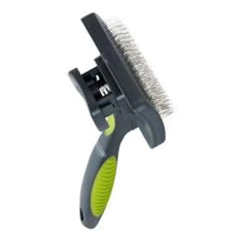 Kartáč na srst samočistící hrubý L