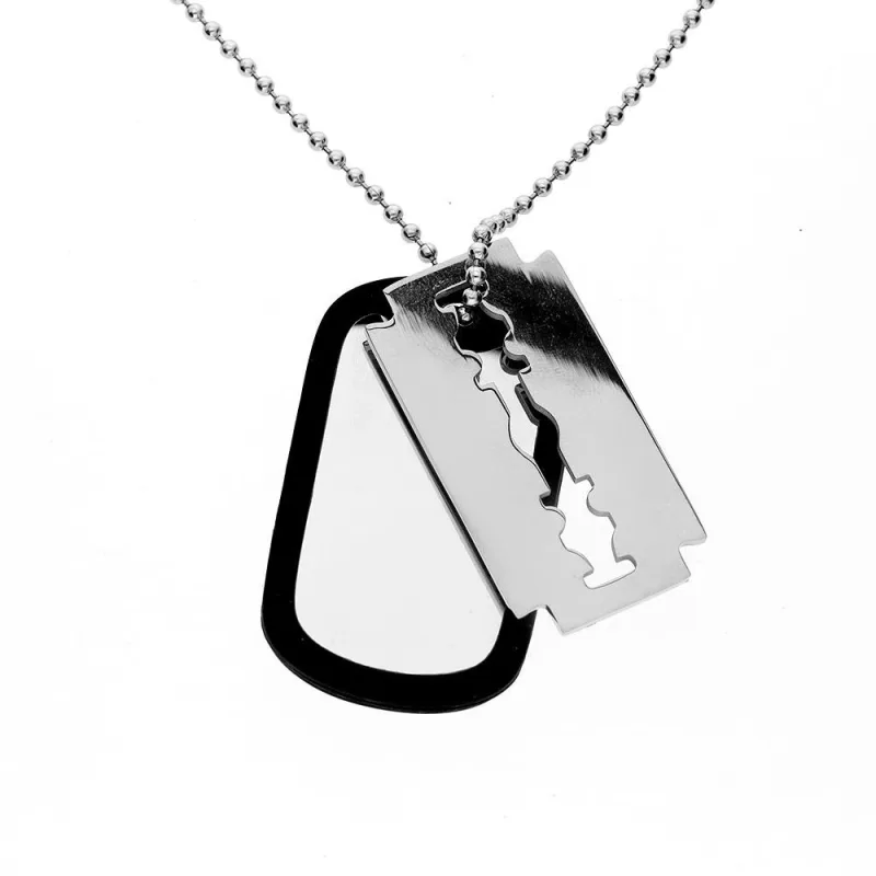 MPM Ocelový nerezový přívěsek 8129 - stříbrné barvy SNE.8129