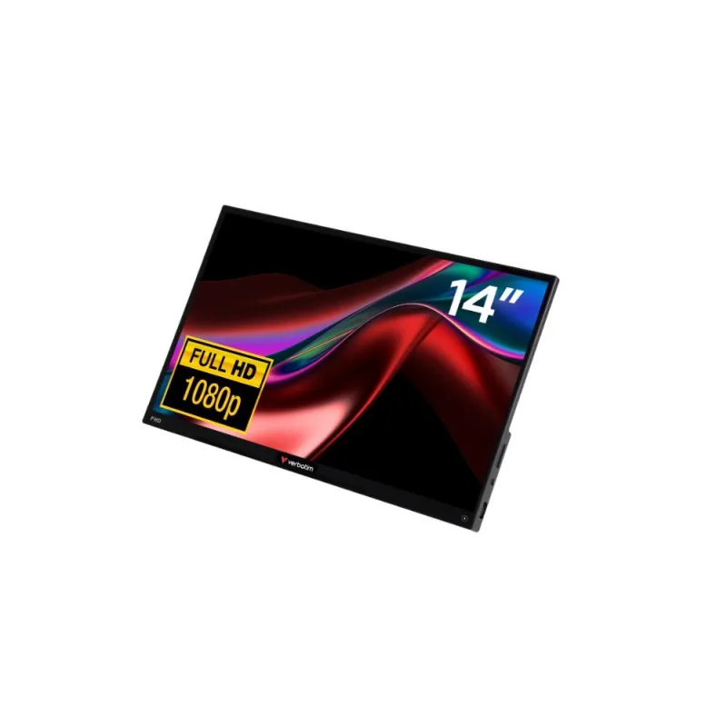 Verbatim Přenosný dotykový monitor 14" FHD LIGHT s powerbankou 5000mAh…