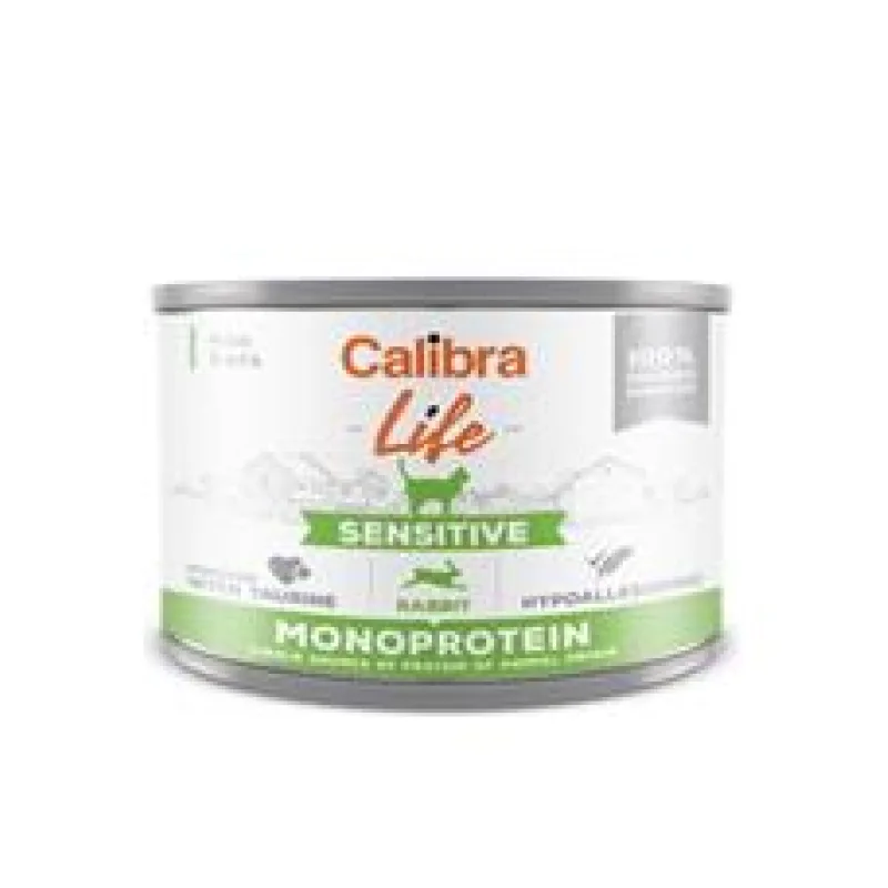 Calibra Cat Life konz.Sensitive Rabbit 200 g