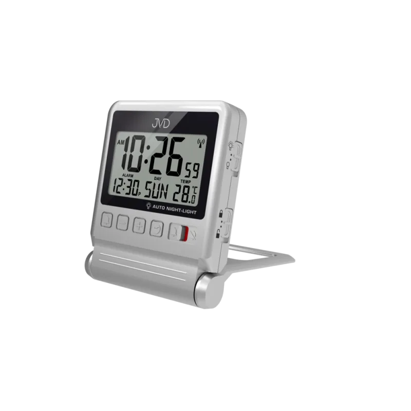 JVD Cestovní skládací digitální rádiem řízený budík JVD RB9391.1