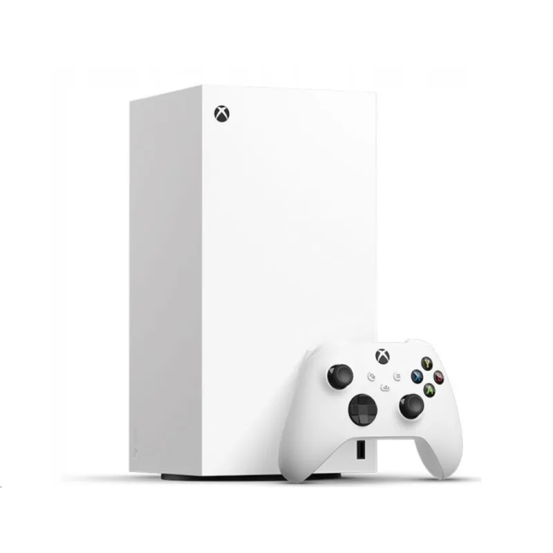 BAZAR - Xbox Series X - 1 TB Robot White (Digital Edition) - Poškozený…