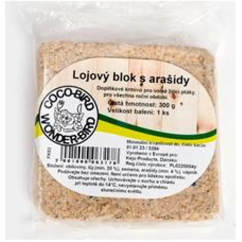 Lojový blok s arašídy Kejo 300g